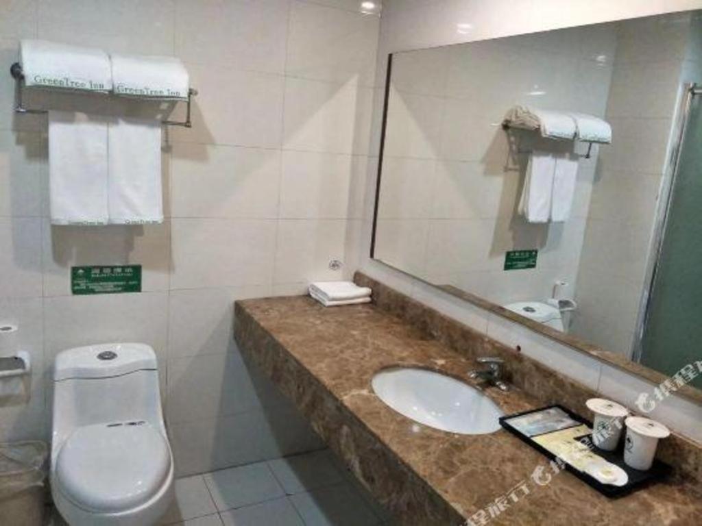 Greentree Inn Tianjin Wuqing Distric Bohai Market Eksteriør billede