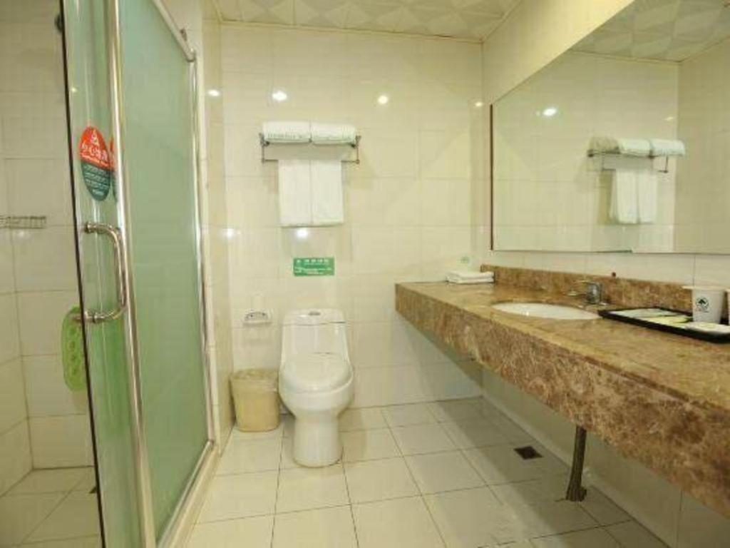 Greentree Inn Tianjin Wuqing Distric Bohai Market Eksteriør billede