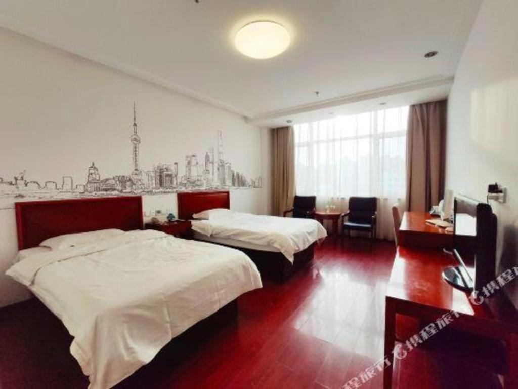 Greentree Inn Tianjin Wuqing Distric Bohai Market Eksteriør billede