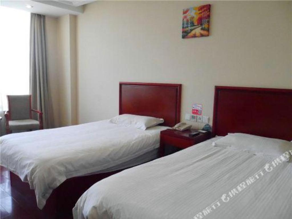 Greentree Inn Tianjin Wuqing Distric Bohai Market Eksteriør billede